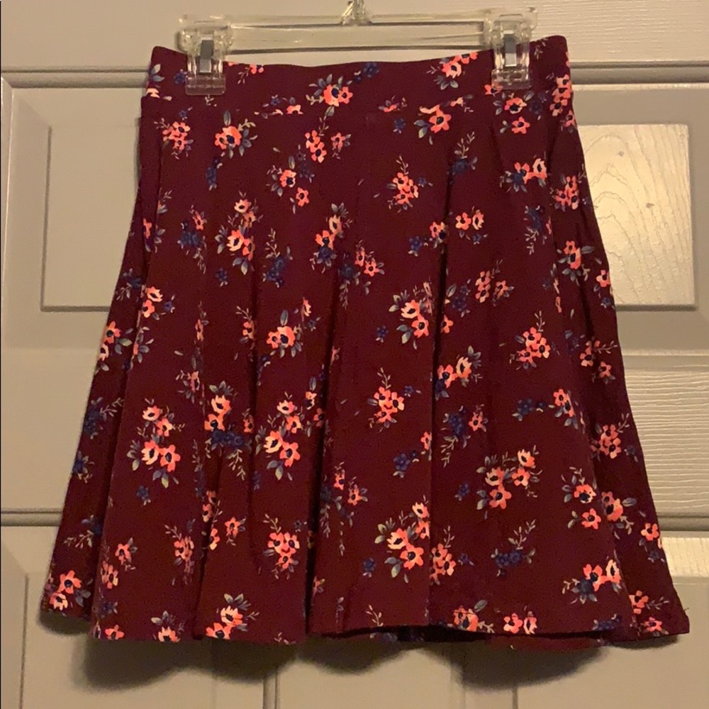 Floral Skater Skirt